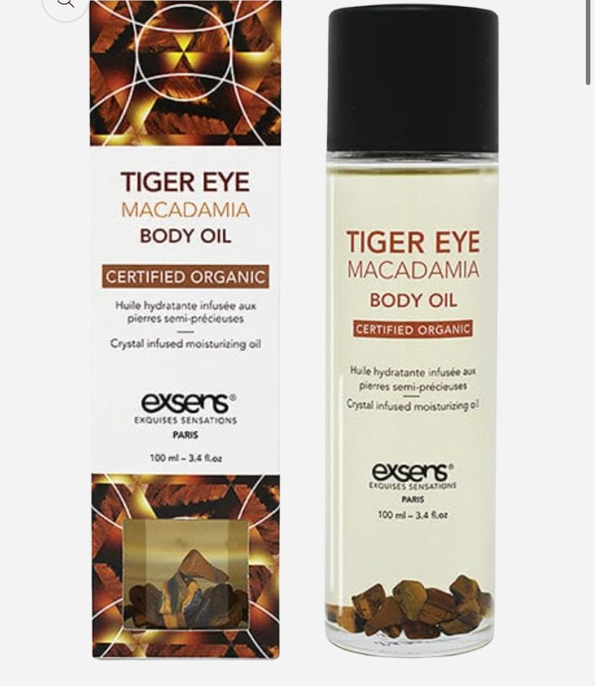 Crystal Infused Body Oil - Macadamia