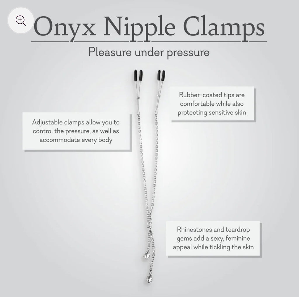 Onyx Nipple Clamps