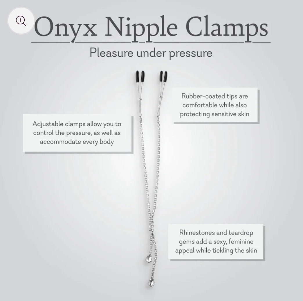 Onyx Nipple Clamps